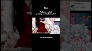 nekat banget😱 #vantaarissa #vtuber #vtuberid #fyp #shorts