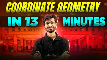 Coordinate Geometry | Complete Chapter In 13 Minutes | Class 10th Board
