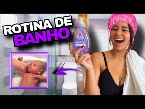 ROTINA DO BANHO DO DAVI *mostrei tudo