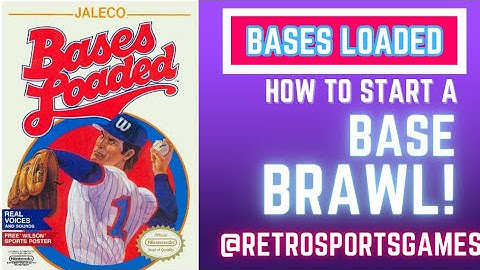 Bases Loaded (NES): Charging the Mound and Starting a Brawl!