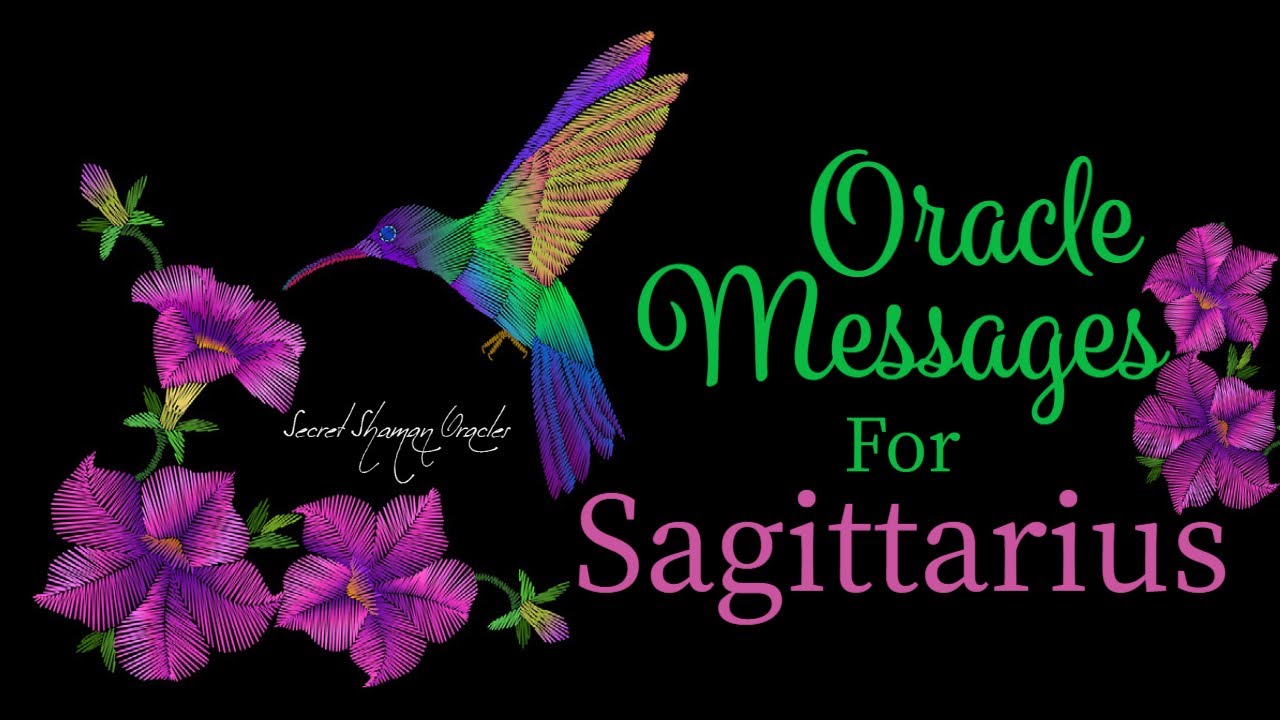 Sagittarius- Here's The Secret You Need & Don't Even Question It, Just Surrender To What's Ahead