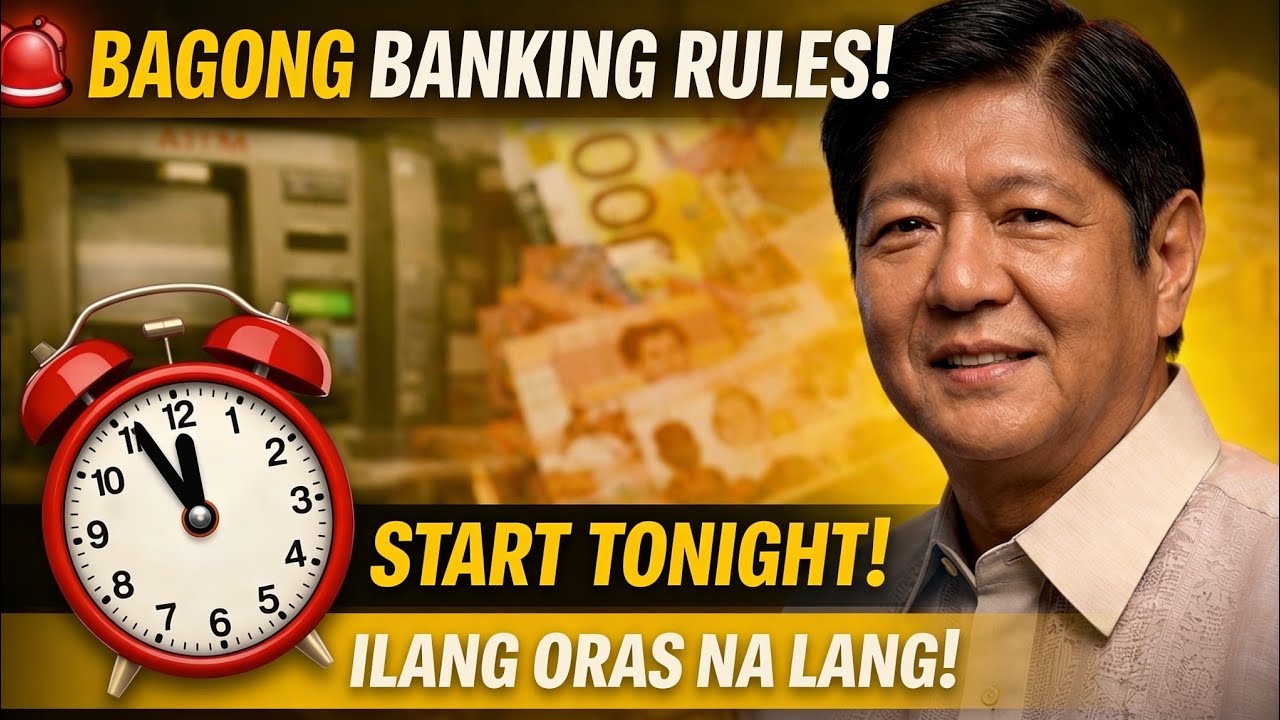 🚨 Bagong philippine Banking Rules Start Tonight | Ilang Oras na lang Para Kumilos | Babala sa Kaligt