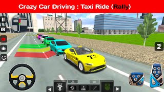 Crazy Car Driving Taxi Game : Challenging driving missions screenshot 5