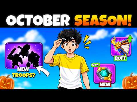 🔥 OCTOBER SEASON UPDATE 2026! 😱 New Equipment, Events & Everything You Need to Know | Clash of Clans