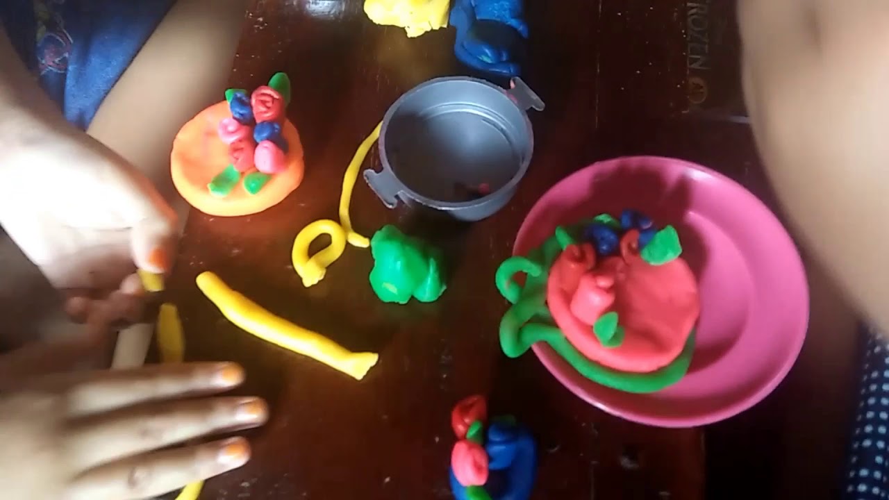 Membuat kue dari plastisin. Part1 YouTube Membuat kue dari plastisin. Part1 YouTube