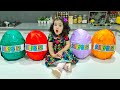 Amira Kids Pretend Play Fun with Colored Surprise Children