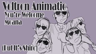 Voltron Animatic - Shiro Youre Welcome Moana