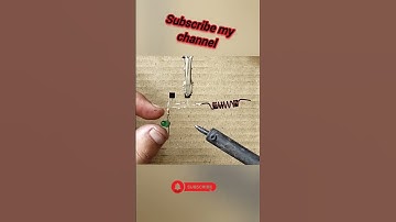 voltag detector #DIYVoltageDetector #HomemadeElectronics #Tester #VoltageTester #C945Transistor