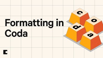 Formatting pages and subpages in Coda.