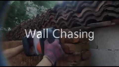 Hướng dẫn cách sử dụng máy cắt, phay rãnh tường đơn giản nhất