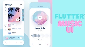 Flutter UI Tutorial - Music App - Speed Code