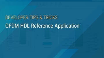OFDM HDL Reference Application