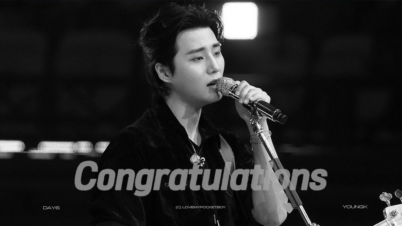 [4K] 250511 DAY6 - Congratulations 직캠 영케이 focus @DAY6 WORLD TOUR FOREVER YOUNG FINALE