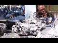 Expensive Cars Crushed to Death!!(LAMBORGHINI, FERRARI, BENTLEY ETC....)