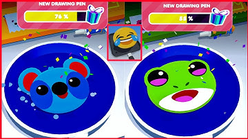 PANCAKE ART - Gameplay Walkthrough Level 121 to 130 || All Levels by Unlock Puzzles