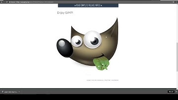 Gimp 2.10 for Absolute Beginners Tutorial - Install & first Impression