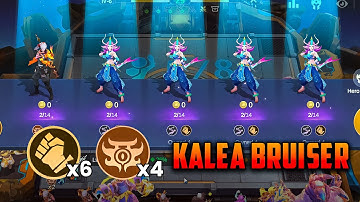 KALEA 3 STAR BRUISER EXORCIST COMBO | COMMANDER VALE MAGIC CHESS GO GO