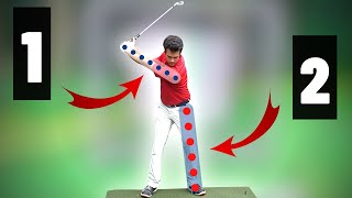 How to Make the Golf Swing Easy - 2 Basic Moves for Great Ball Striking Every Time