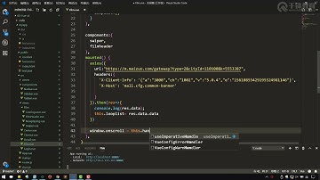 千锋Web前端教程：071 vue 项目吸顶效果 1
