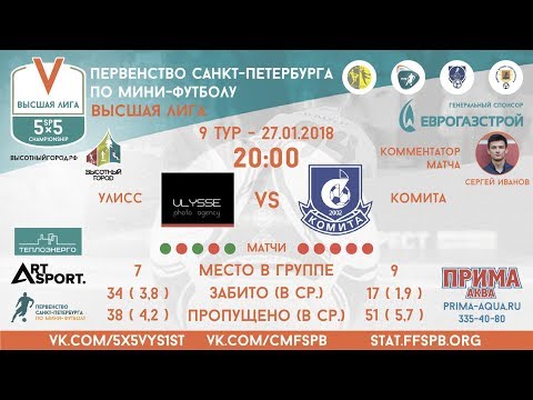 Видео к матчу УЛИСС - Комита