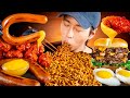 ASMR MUKBANG Fried Chicken Black Bean Fire Noodles Triple Cheeseburger Sausage ASMR MUKBANG Fried Chicken Black Bean Fire Noodles Triple Cheeseburger Sausage