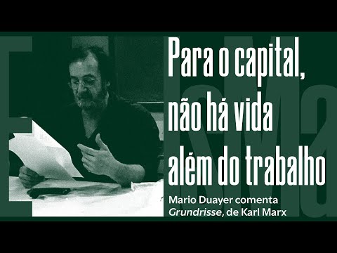 "Capitalism makes us unilateral" | Mario Duayer