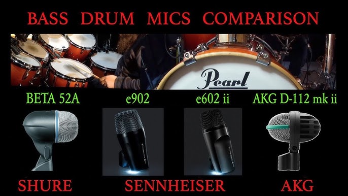 Kick Drum Mic Shootout - with Sound Samples