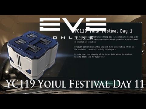 Eve Online: YC119 Yoiul Festival Day 11 | Christmas Gifts