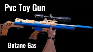 Diy Shockproof Pvc Toy Gun like fx Crown - Insane Home version #pvcgun #fxcrown 
