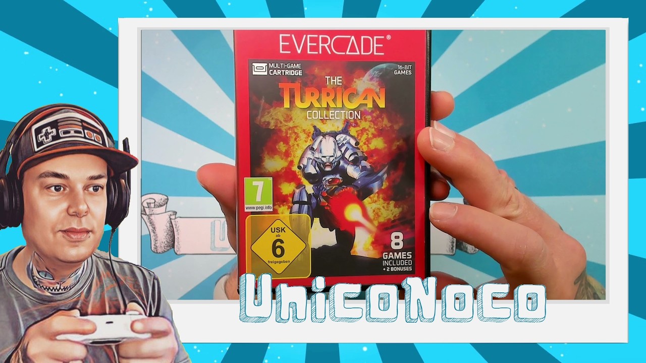 Blaze Evercade 049 - The Turrican Collection