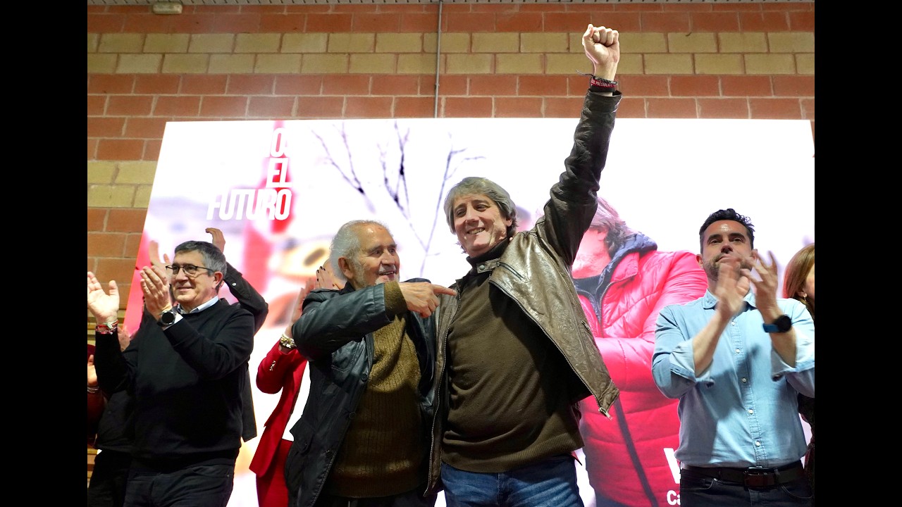 Canción dedicada al candidato del PSOE a la Junta de Castilla y León, Carlos Martínez