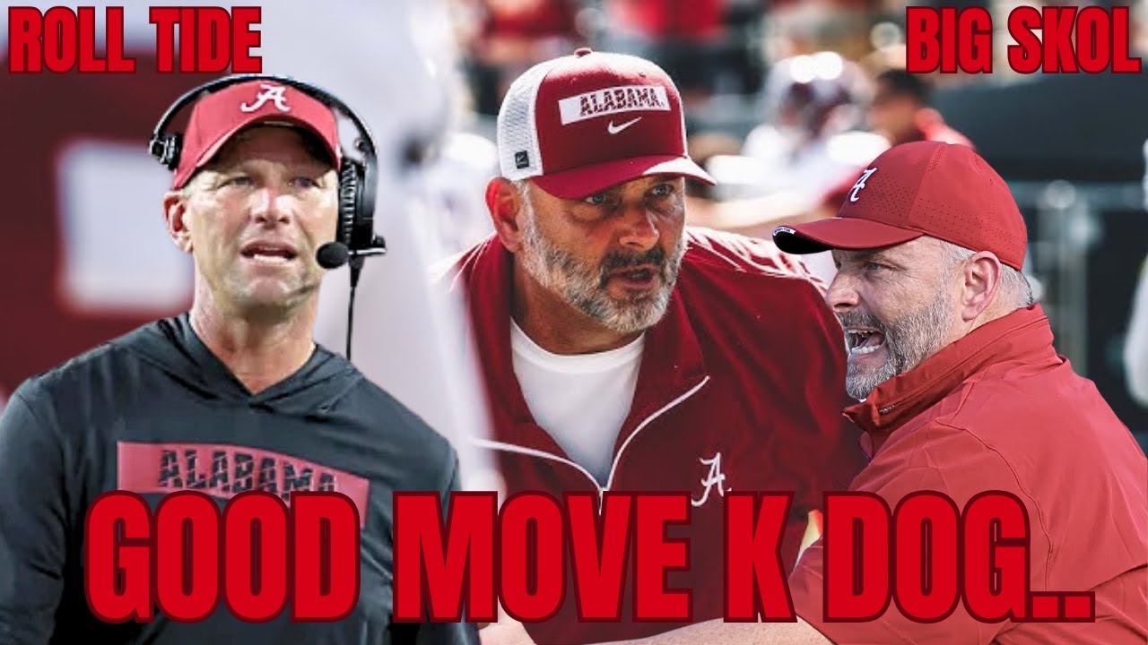 DEBOER FIRES CHRIS KAPILOVIC: Good move K dog, now make some more. Dabo ...