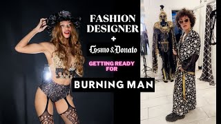 Day in a life of Fashion Designer Preparation for Burning Man 2023