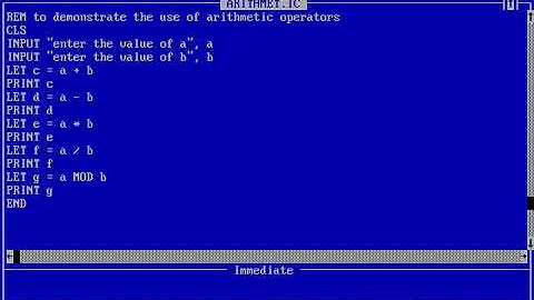 ICSE Class 6 Chapter 9 Introduction to QBasic Part 2