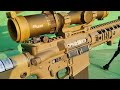 Kac viper m110 sr16 gbb shooting   dmr 