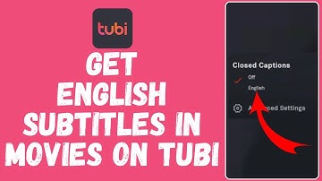 How to Get English Subtitles in Movies on Tubi (2024) | Tubi TV Tutorial