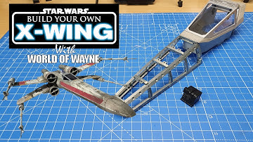 Build the X-Wing - Part 35 - Extending the Cockpit Frame and Targeting Computer