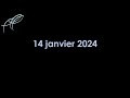 14 janvier 2024