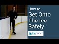 Getting on the ice safely