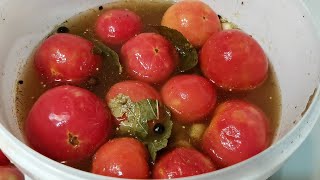 🍅🍲БОЧКОВЫЕ ПОМИДОРЫ НА ЗИМУ. Самые  ВКУСНЫЕ ПОМИДОРЫ. 🌿Легкий рецепт.🍅🍅🍅