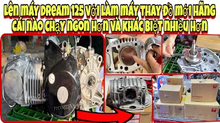 Upgrade to Dream 125 or replace the engine with a new brand, which one runs better and is more di...