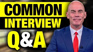 TOP 10 COMMON Interview Questions \& ANSWERS!