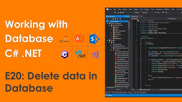 Delete Data from Database - Oledb C# .NET E20