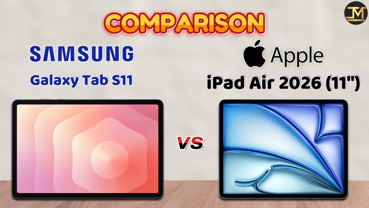 So sánh máy tính bảng cho làm việc giữa Galaxy Tab S11 và iPad để chọn lựa phù hợp