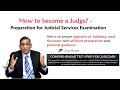 How to become a Judge? - Preparation for Judicial Services Examination by JudiSure | Faizan Mustafa