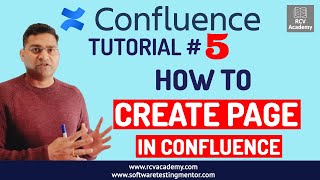 Confluence Tutorial #5 - How to Create Pages in Confluence