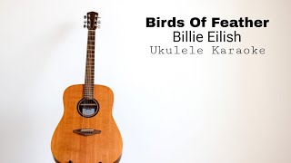 Billie eilish - Birds Of Feather (Ukulele Karaoke)