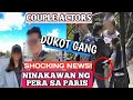 Mag asawang artista Di nakaligtas sa mga mangdurokot sa PARIS FRANCE