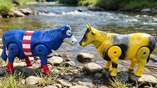 FINDING FUNNY COWS, COLORFUL COWS, CARTOON COWS, DANCING COWS, GRANDONG COWS, QURBAN COWS, MOO COWS