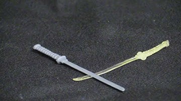 Today We Molded Invisible Medieval Weapons for Wonder Woman to use Against the Wicked LEGO Pirate